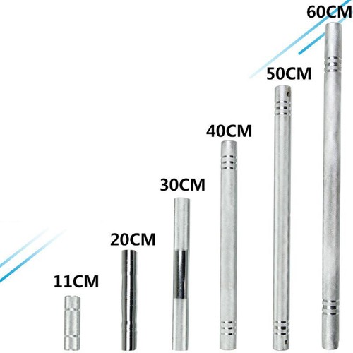 Solid barbell connector bar - solid,