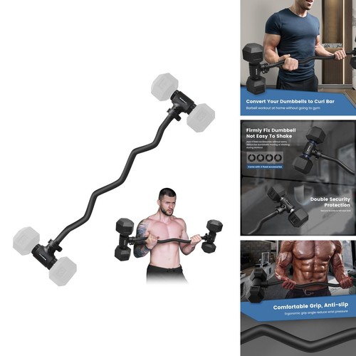Dumbbell barbell converter - to,