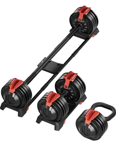 Adjustable 1 dumbbell - adjustable,