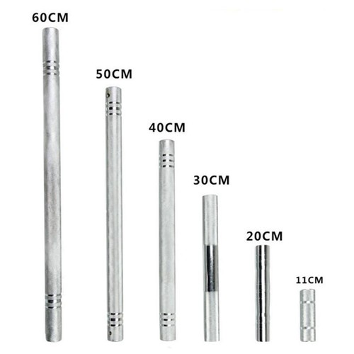 Solid barbell connector - solid,